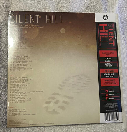 Silent Hill Vinyl Eco (Back)