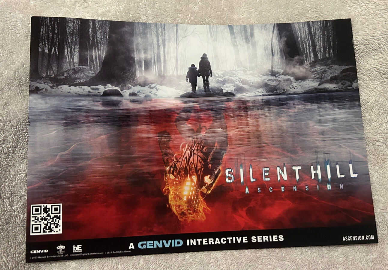 Silent Hill: Ascension Tokyo Game Show 2023 Flyer (JPN) (Front) Silent Hill: Ascension Tokyo Game Show 2023 Flyer (JPN) (Front)