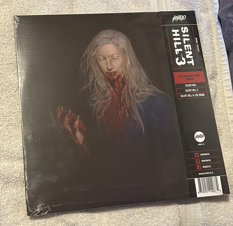 Silent Hill 3 Vinyl Eco (Back) Silent Hill 3 Vinyl Eco (Back)